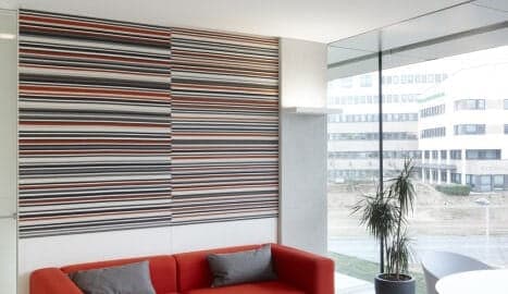 Esthetisch zeer aantrekkelijk akoestisch wandpaneel